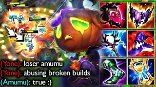 ABUSING BROKEN AMUMU BUILD *SPELLS CRIT*