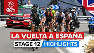 Breakaway Battles It Out On Peñas Blancas! | Vuelta A España 2022 Stage 12 Highlights