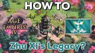 How to play Zhu Xi's Legacy Fast Aggression in Season 6 AOE4?