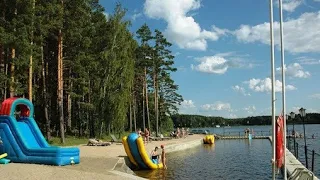 Малаховское озеро 6 км от ЖК Томилино Парк/Пляж/Рыбалка/Благоустройство/Отдых/ 21 июня 2021 г.