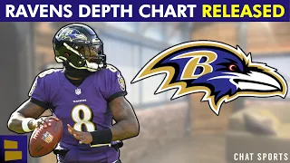 Ravens Release SURPRISING Depth Chart Ahead Of First Preseason Game + Ravens Injury News