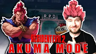 AKUMA MODE IS REAL AND ITS AMAZING || Resident Evil 2 : Akuma Mode