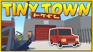 BUILDING THE JALOPY GARAGE IN VIRTUAL REALITY - Tiny Town VR Gameplay - VR HTC Vive