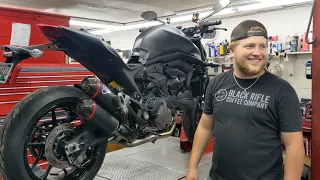 2021 Ducati M937+ with Termignoni Exhaust!