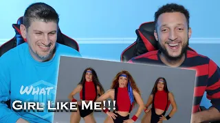 Black Eyed Peas, Shakira - GIRL LIKE ME (Official Music Video) REACTION!!!