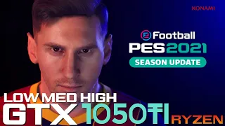 eFootball PES 2021Barcelona Vs manchester United On Ryzen 2200G Gtx 1050TI