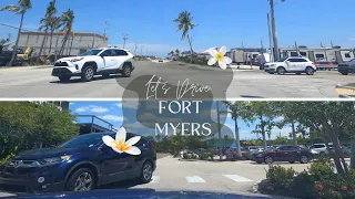 Let's Take A Drive 44 | Long Drive & Driving Through Fort Myers Beach | Fort Myers Florida
