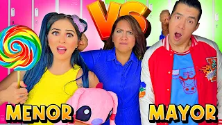 HERMANO MENOR VS HERMANO MAYOR NIÑOS 👦🏻👧🏻🩴| Karla Bustillos