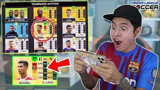 BUSCANDO EL EPIC FICHAJE DE CRISTIANO RONALDO 😱 Dream League Soccer 2022