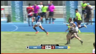 asia sevens u18  women's rugby 2023 india 🇮🇳 vs UAE 🇦🇪 highlights@RugbyIndia @AsiaRugbylive