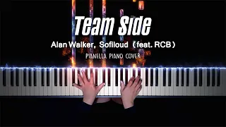 Alan Walker, Sofiloud - Team Side (feat. RCB) | Piano Cover by Pianella Piano