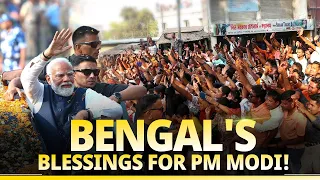 West Bengal extends unmatchable love and support to PM Modi ahead of Lok Sabha Elections