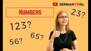 Practise the German numbers - German to Go