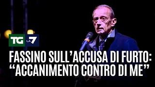 Fassino sull’accusa di furto: "Accanimento contro di me"