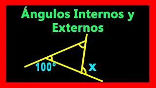 ✅👉 Como Hallar los Angulos Internos y Externos de un triangulo