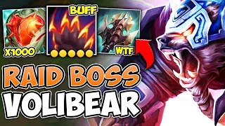 Raid Boss Volibear is NOT BALANCED and this proves it (NEW VOLIBEAR BUFFS)