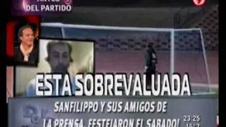 Duro de Domar - Sanfilippo y sus amigos de la prensa festejaron el sábado 05-07-10