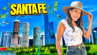 MILLIONAIRES live HERE |Mexico City - Santa Fe 💰| 4K 🇲🇽