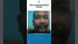 Detik-detik Pria Pengedar Narkoba dan Ancam Bunuh Polisi #shorts