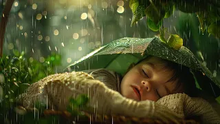 Sleeping sound of rain under an umbrella | White noise of rain to help you fall asleep | Rain