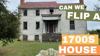 Abandoned House Tour 1700s