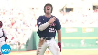 Relive Ole Miss' MCWS Finals Game 1 win, from field level