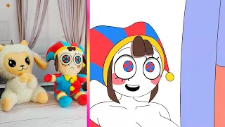 Dolly and Ponmi React to The Amazing Digital Circus | Funny TikTok Animations 33