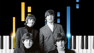 The Beatles - Help! - EASY Piano Tutorial