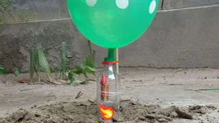 Experiment: 7 Balloon Vs 5 Rocket Bomb || Balloon Vs Rocket Bomb