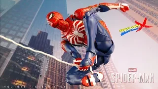 Review Spider-Man Advanced Suit PS4 SH Figuarts Gamerverse Bandai Revision Español