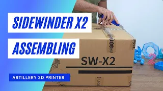 Artillery Sidewinder X2 Unboxing & Assembly