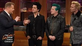 Chatting with Green Day