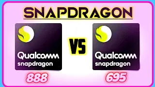 Snapdragon 888 Vs Snapdragon 695 | full comparison
