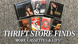 More Killer Thrift Store Cassettes & CD's!!