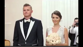 Эксклюзивные кадры со свадьбы Костенко и Тарасова