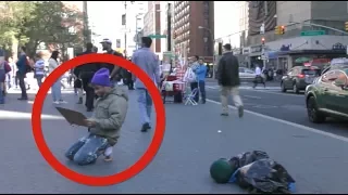 The Homeless Millionaire Prank(Coby Persin)