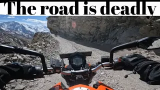Most Dangerous And Beautiful Road  of Spiti | Chitkul to Kaza | Winter Spiti Ride Day 3