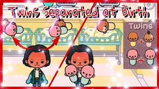 Twins Separated at Birth | Sad Story | Toca Life Story #tocaboca