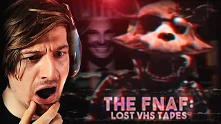 THESE FNAF TAPES MADE ME CRY WITH FEAR. (Reacting to FNAF VHS Tapes)