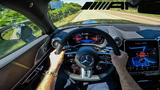 Mercedes-AMG SL55 POV on Autobahn!