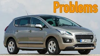 What are the most common problems with a used Peugeot 3008 l?
