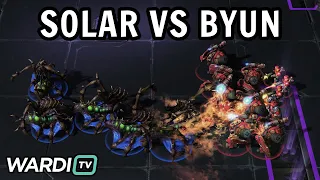 ByuN vs Solar (TvZ) - WardiTV Christmas Invitational Semi-Finals [StarCraft 2]