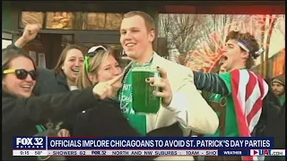 City's top doctor urges Chicagoans to avoid St. Patrick's Day parties