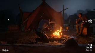 RDR2 Red Dead Redemption 2 Avlanma, Deri Satma, Et Pişirme