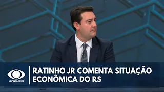 Ratinho Jr comenta situação econômica do Rio Grande do Sul