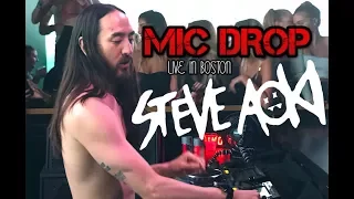 WE SAW MIC DROP LIVE FT. STEVE AOKI