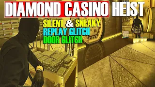 *February 2024* Replay Glitch, Door Glitch Diamond Casino Heist Silent & Sneaky GTA Online Update