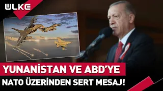 ABD ve Yunanistan'a NATO Üzerinden Sert Mesaj! Erdoğan Canlı Yayında Konuştu #SONDAKİKA