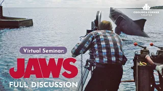 Seminar: Jaws | Full Discussion | Coolidge Corner Theatre