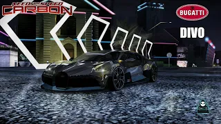 Bugatti Divo | NFS Carbon Remastered Graphics | 390Km/H Top Speed | Need For Speed Bugatti Divo |